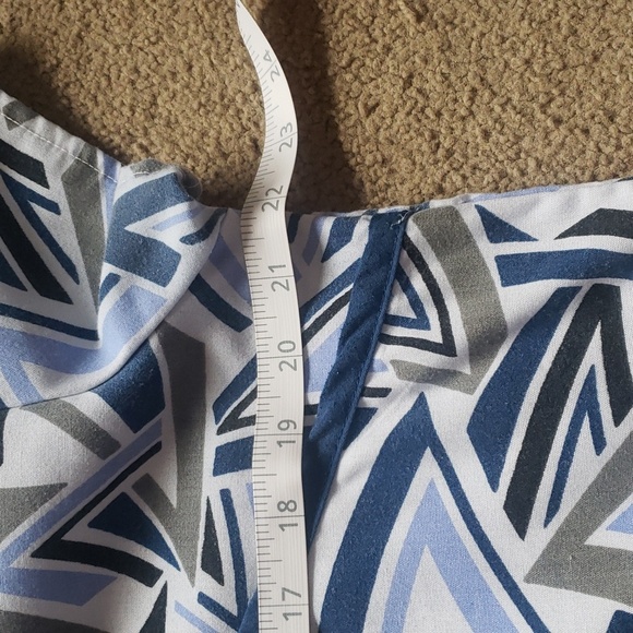 2 Scrub Top Lot, Blue - Picture 3 of 16